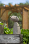 FLOPPY EARED DOG GARDEN STATUE - HAPPY GARDENS