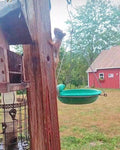HANGING TEAL BIRD BATH - HAPPY GARDENS
