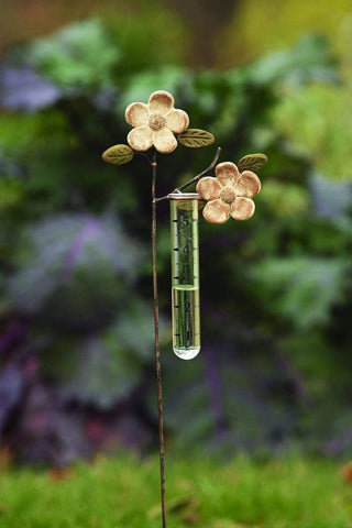 APPLE BLOSSOM RAIN GAUGE - HAPPY GARDENS