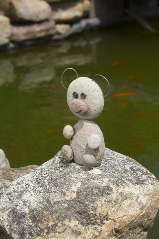 BIG BEAR GARDEN STATUE 10" - HAPPY GARDENS