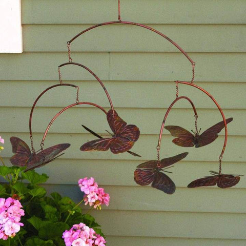 BUTTERFLIES HANGING MOBILE - HAPPY GARDENS