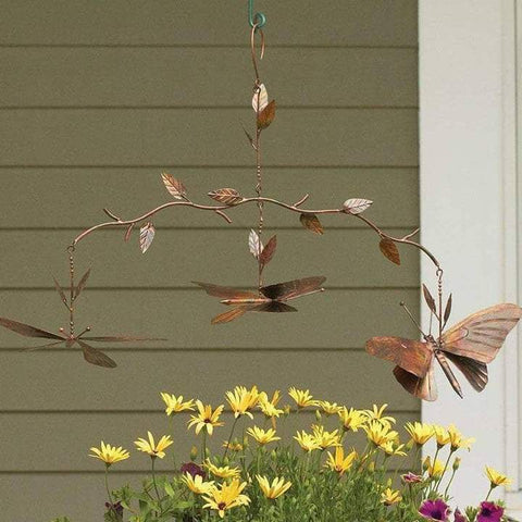 BUTTERFLY BRANCH HANGING MOBILE - HAPPY GARDENS