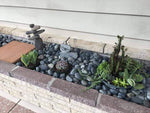 CAT RIVER STONE GARDEN STATUE - HAPPY GARDENS