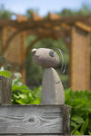 FLOPPY EARED DOG GARDEN STATUE - HAPPY GARDENS