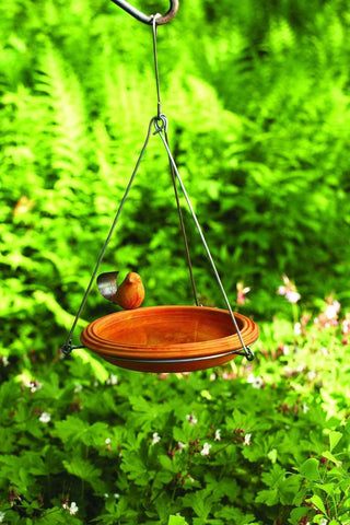 HANGING SPICE BIRD BATH - HAPPY GARDENS