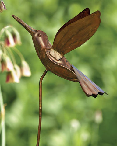 Hummingbird Decorative Garden Stake