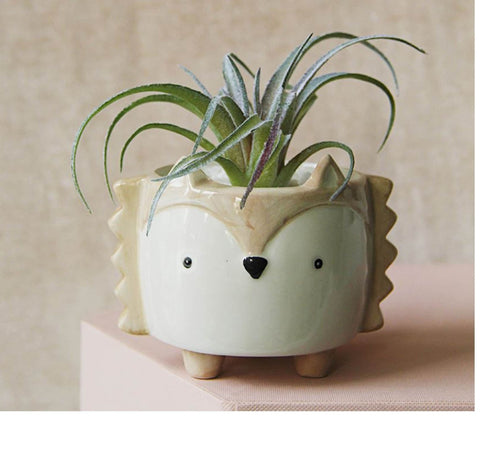 Ceramic Planter Pots Singles or Set of 4  Animal Planter