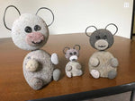 MEDIUM BEAR GARDEN STATUE 8" - HAPPY GARDENS