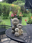 MEDIUM BEAR GARDEN STATUE 8" - HAPPY GARDENS