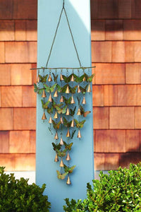 SHIMMERING BELLS WITH BUTTERFLIES - HAPPY GARDENS