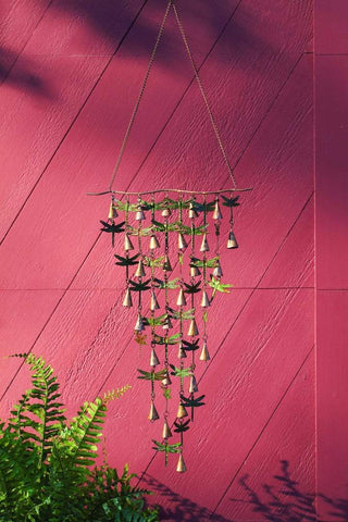SHIMMERING BELLS WITH DRAGONFLIES - HAPPY GARDENS