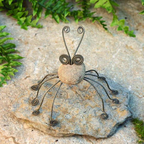 SPIDER GARDEN STATUE - HAPPY GARDENS