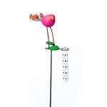 STANDING BIRD WITH RAIN GAUGE - ASSORTED COLORS - HAPPY GARDENS