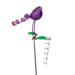 STANDING BIRD WITH RAIN GAUGE - ASSORTED COLORS - HAPPY GARDENS